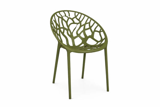 Loom & Living Filagree Green UV rated Outdoor Dining Chair