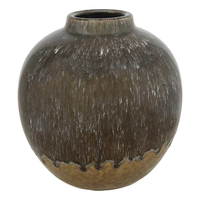Avaris Vessel 25.5x25.5x23.5cm Brown