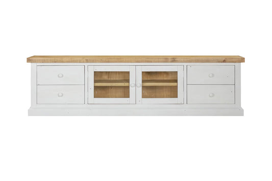 Beachhouse Recycled Timber Media Unit 2200