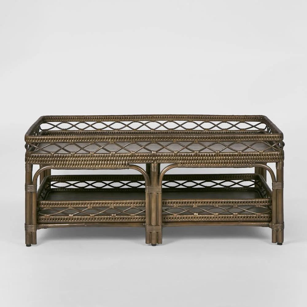 Palm Cove Rattan Coffee Table
