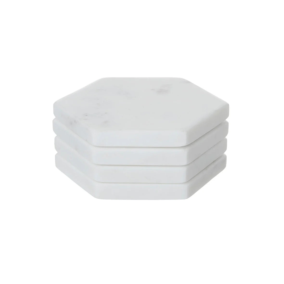 Harris Marble Coasters Set/4 - 10.2 x 10.2 x 1 cm