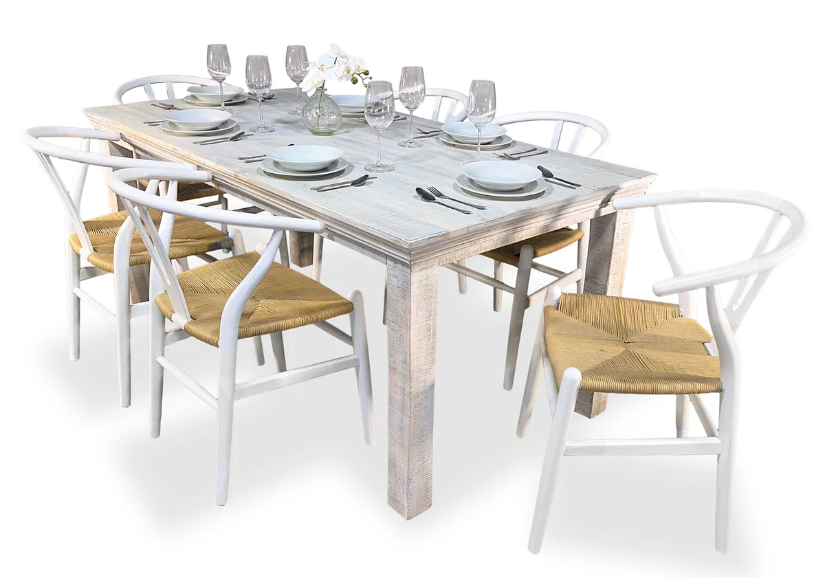 Woodlands Mango Wood Dining Table 1760mm