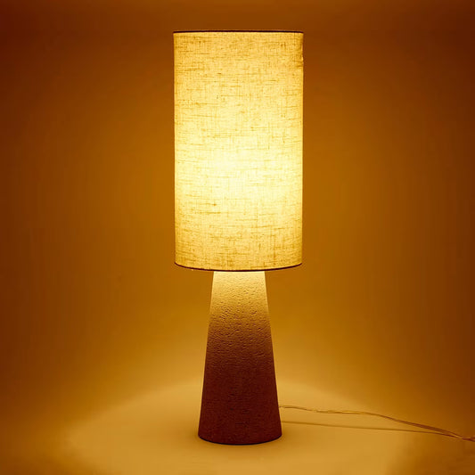 Colby Table Lamp - 23 x 23 x 73cm - Natural
