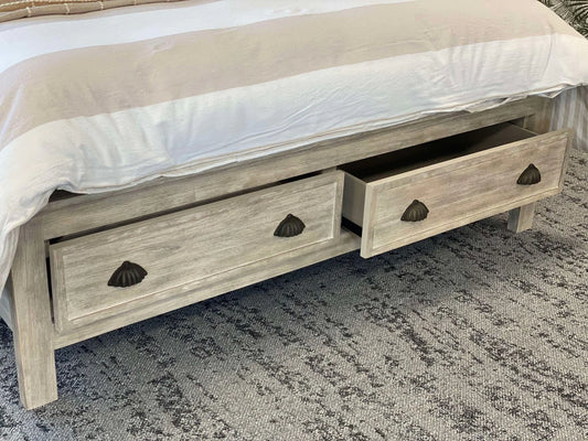 Maison 2 Draw Storage Bed - KING + QUEEN