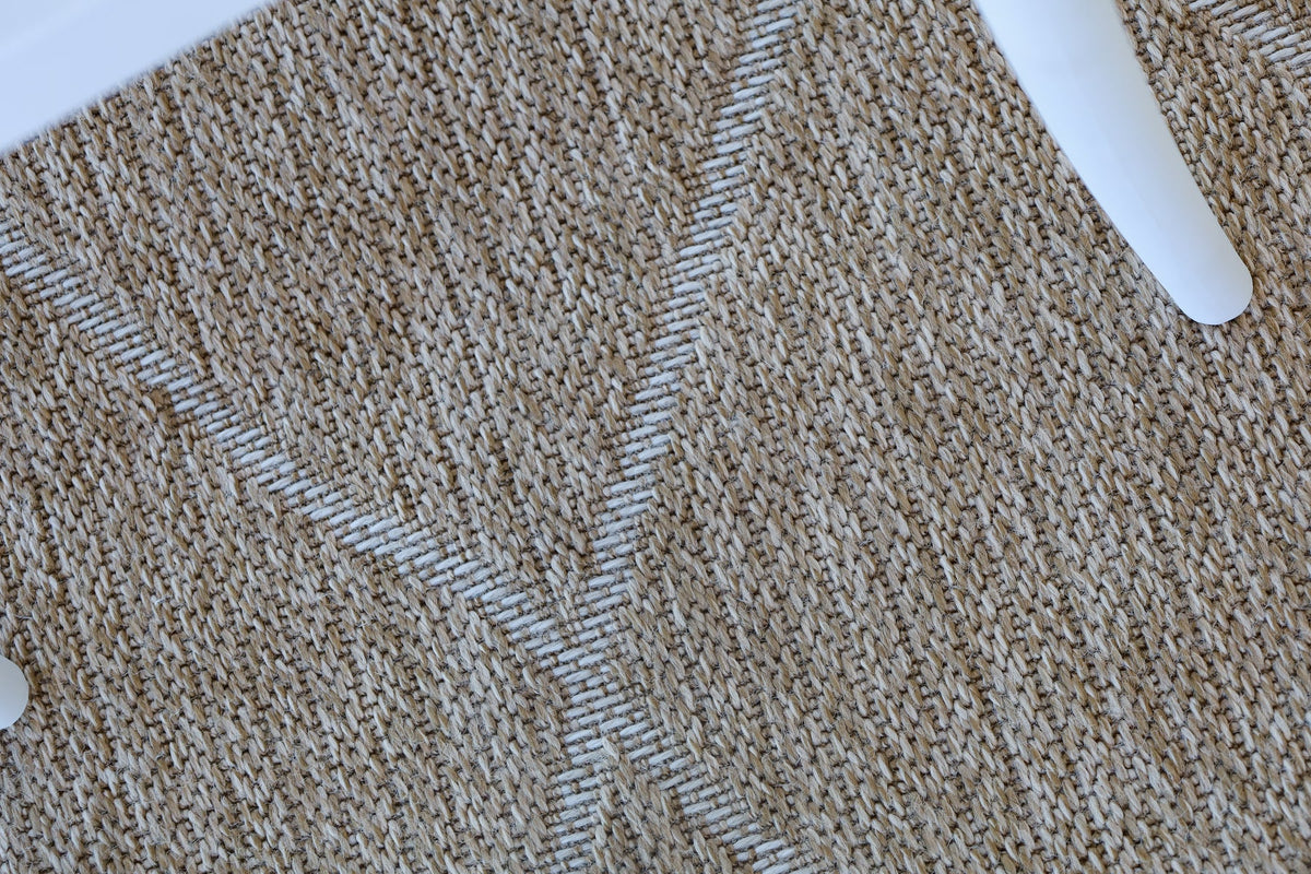 Nara White Indoor/Outdoor Rug - Various Sizes