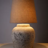 Brutis Rustic Concrete Table Lamp Grey by Dakura