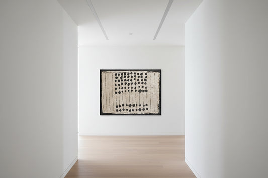 Dot Rhythm Large Canvas Wall Art 160x120cm