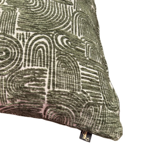 Lux Cushion - Uber Green