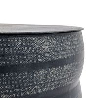 Omari Black Metal Round Coffee Table