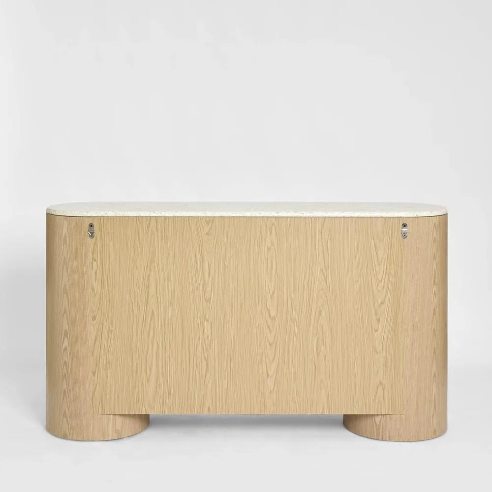 Arlo Buffet Light Oak & Terrazzo