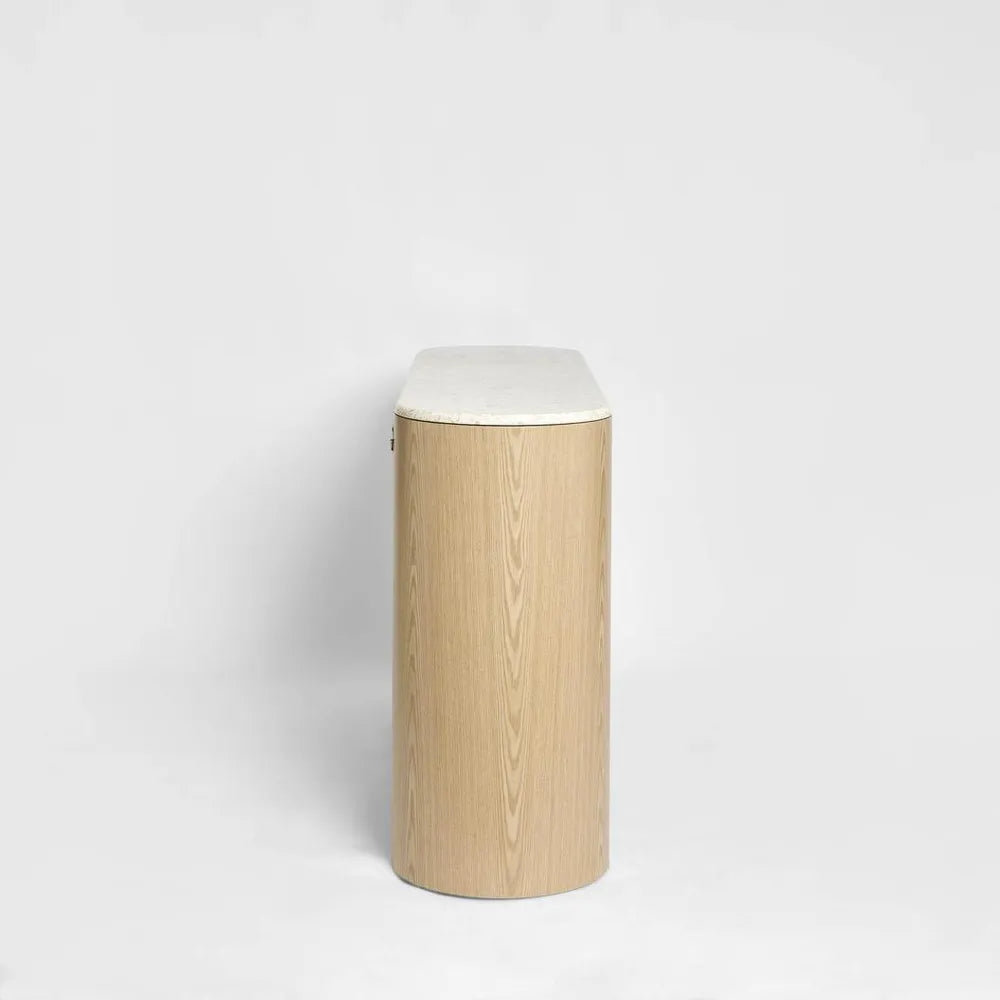 Arlo Sideboard Light Oak & Terrazzo