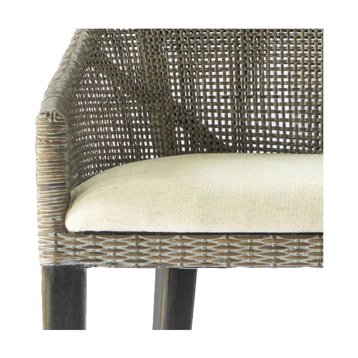 Tesse Stool - Smoky Grey Wash
