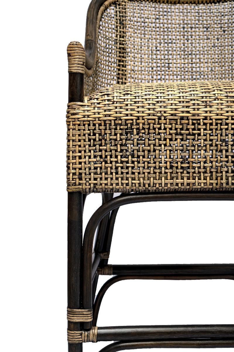 Cairo Stool - Black Shadow