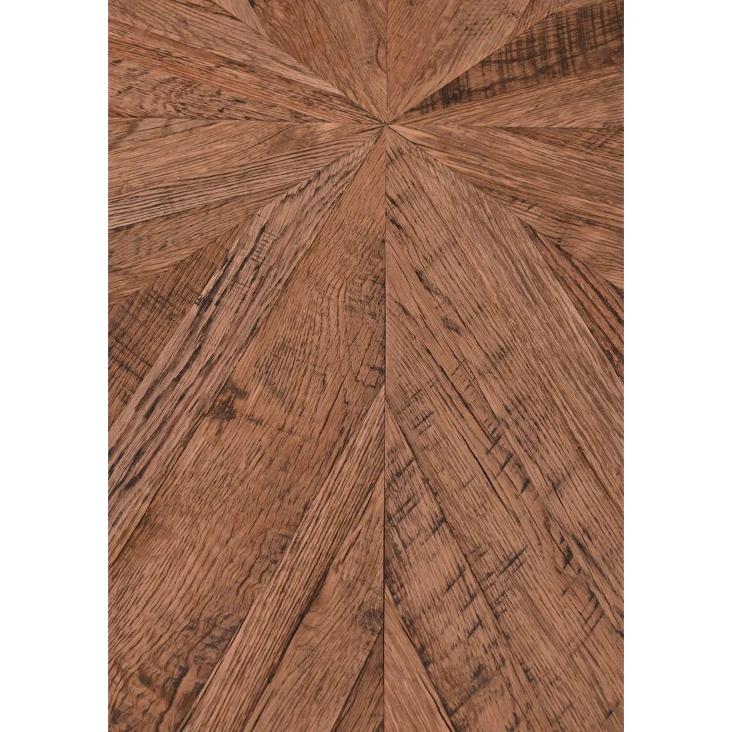 Rustica Oval Reclaimed Oak Coffee Table