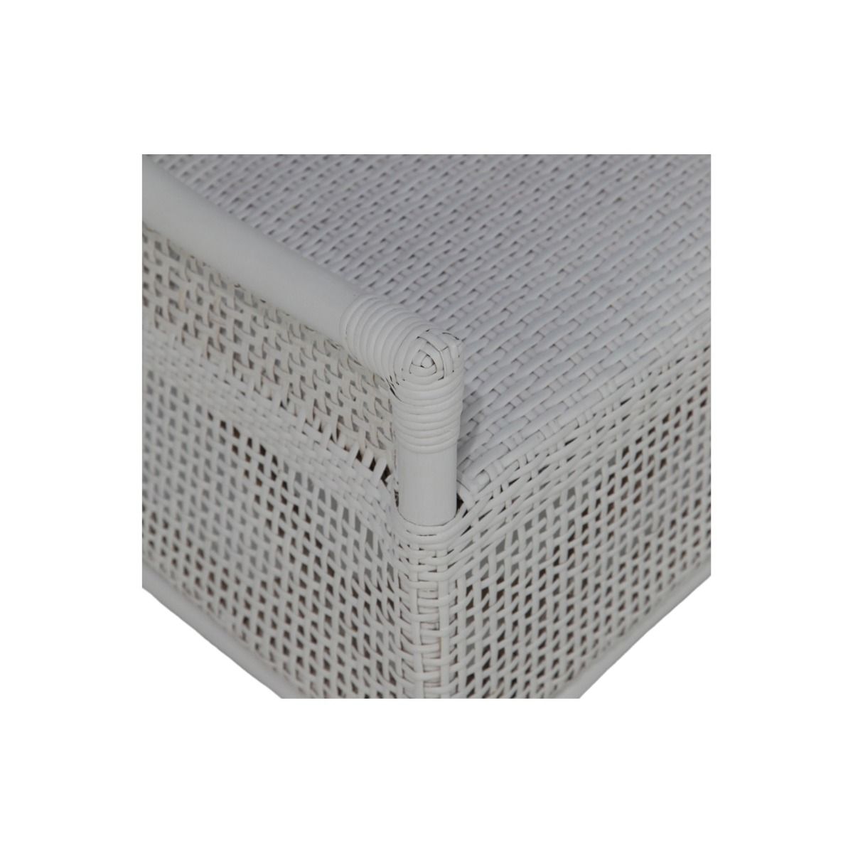 Cairo Rattan Dining Chair - White