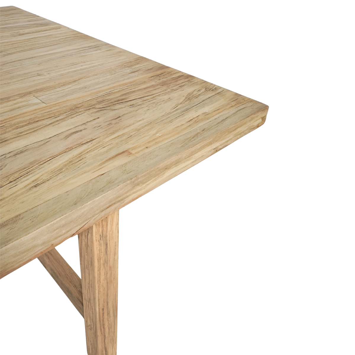 Kayu Timber Dining Table - Sonoma Distressed Natural or Rustic - 2200mm