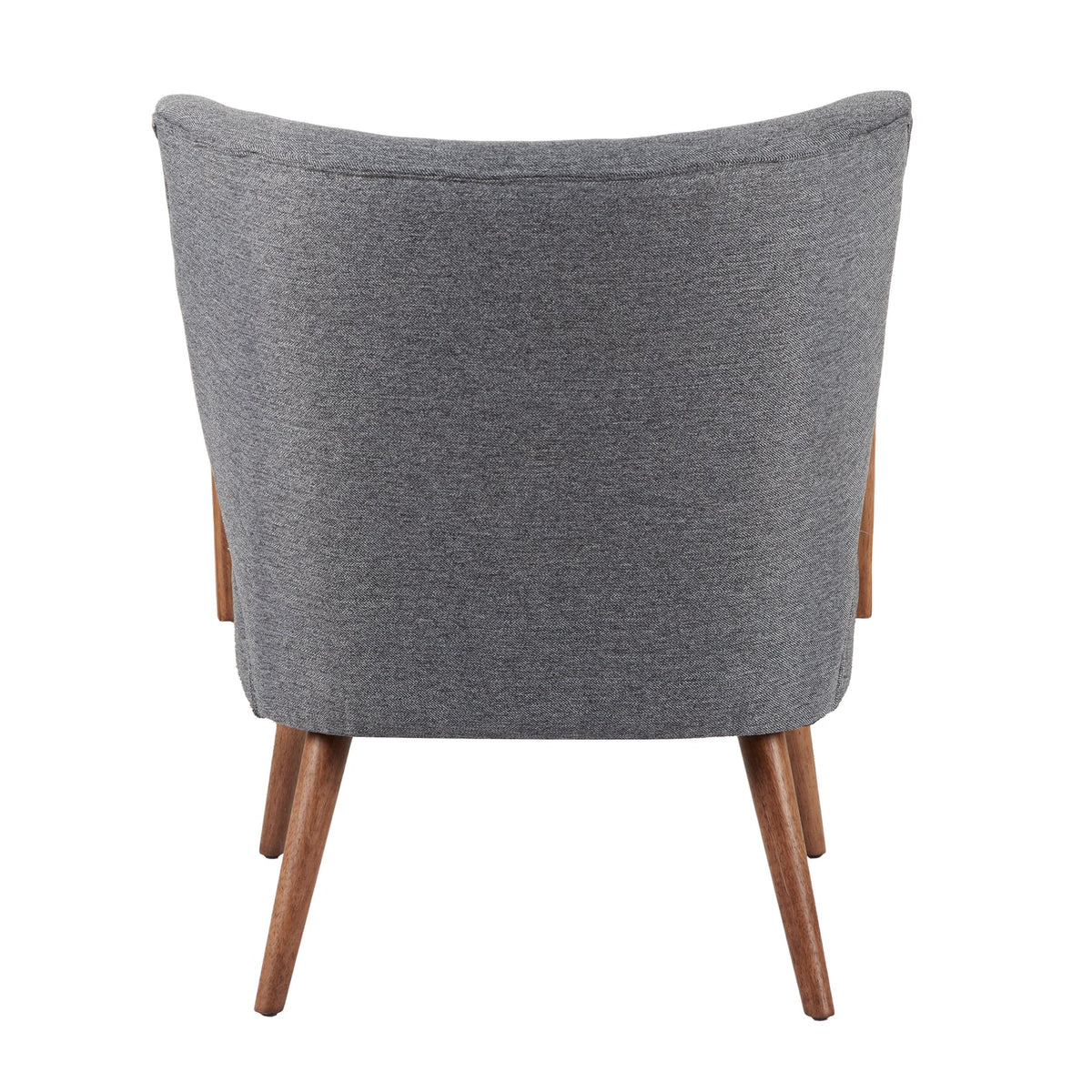 Darcy Armchair Grey & Walnut