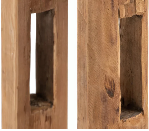 Woodhouse Rustic Recycled Timber Hall Table 1400