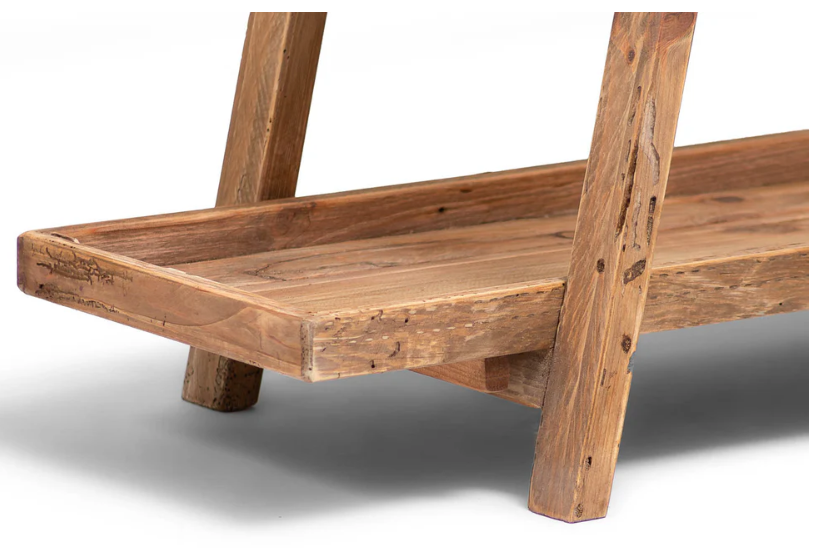Woodhouse Recycled Timber Bookcase - A-Frame