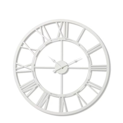 Kingston Wall Clock - 70 x 5 x 70cm - White