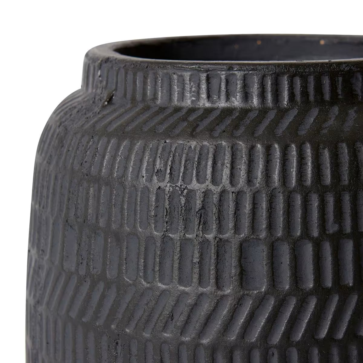 Terrell Pot - 20 x 20 x 21cm - Black