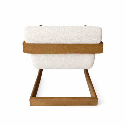 Coastal Bridges Solid Timber Accent Chair - Natural