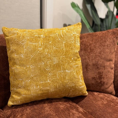 Lux Cushion - Uber Mustard