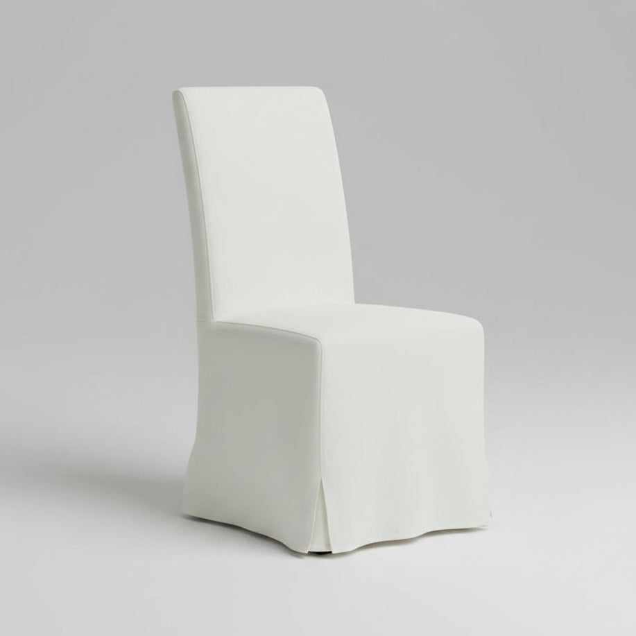 Ville Dining Chair with White Slip Cover