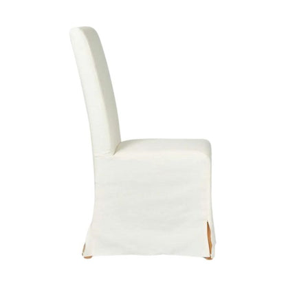 Ville Dining Chair with White Slip Cover