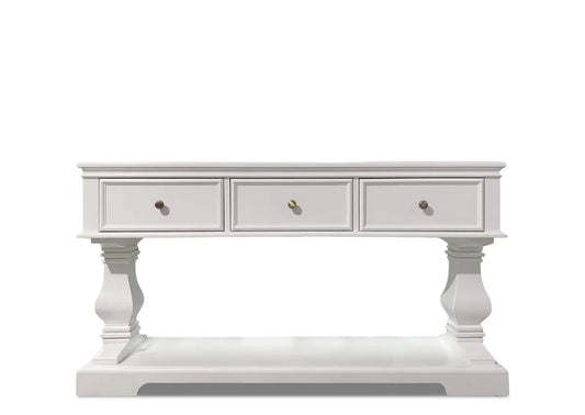 Westport White Hall Table 1400
