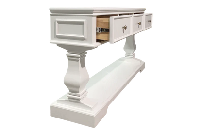 Westport White Hall Table 1400
