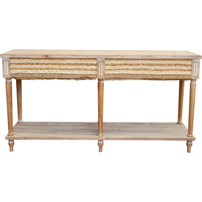 Plait Boho Large Hall Table