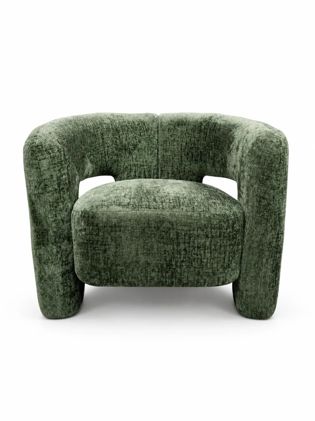 Bella Single Seat Sofa Lounge Accent Chair - Emerald