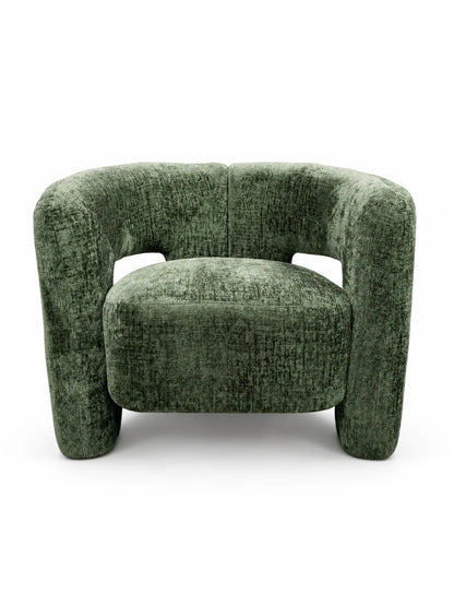 Bella Single Seat Sofa Lounge Accent Chair - Emerald