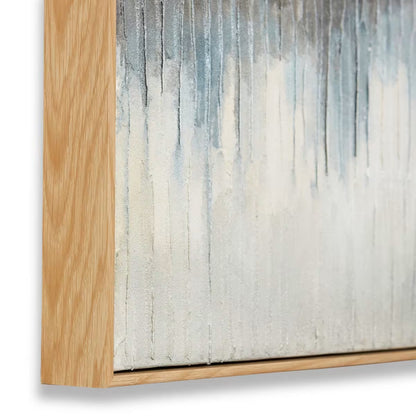 Sea Lake Hand Painted Wall Art - 60 x 5 x 120cm