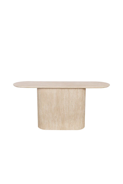 Dash Travertine style Accent Hall Table 160cm