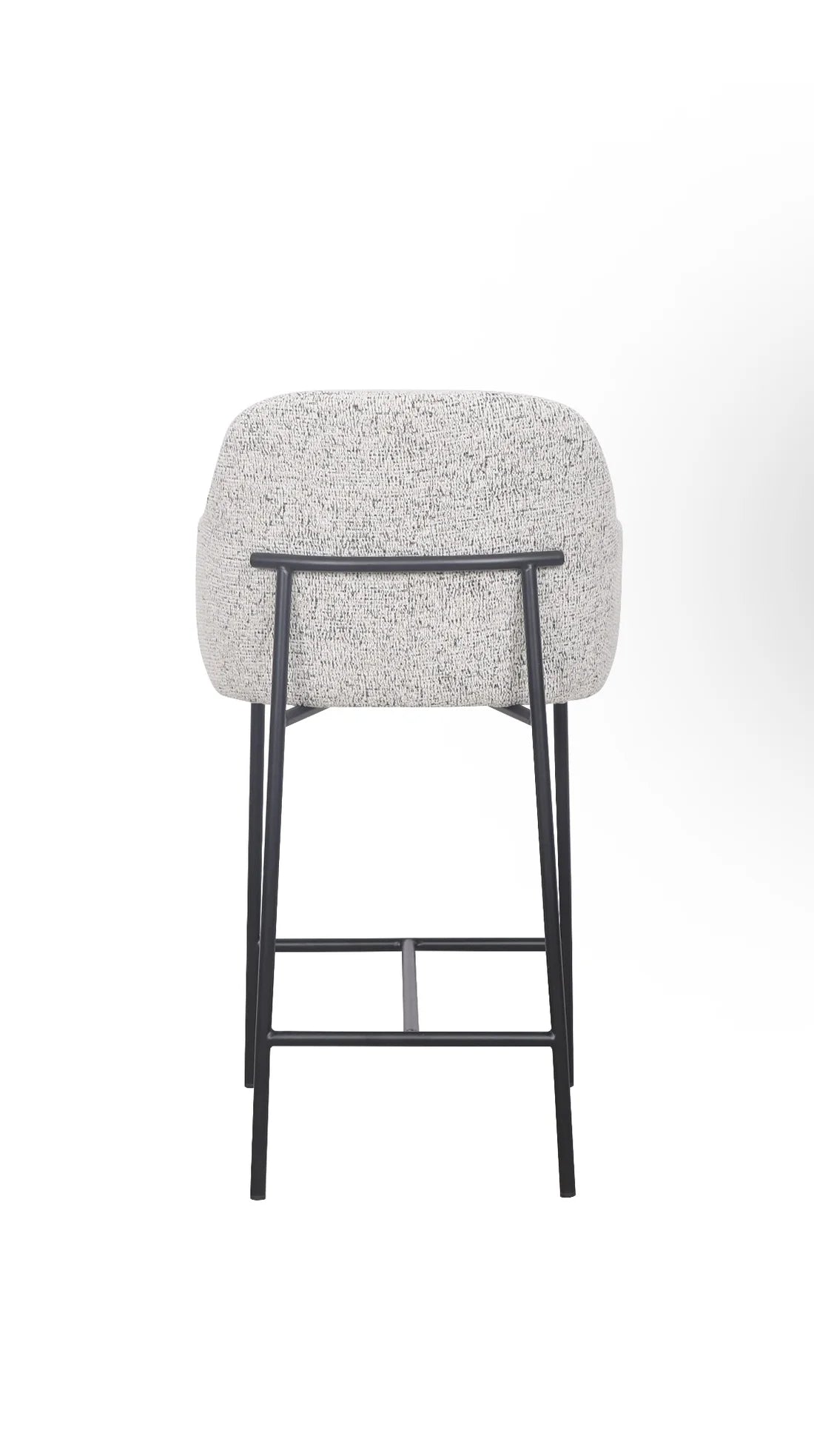 Lauren Kitchen Bar Stool - Matte Black Accent