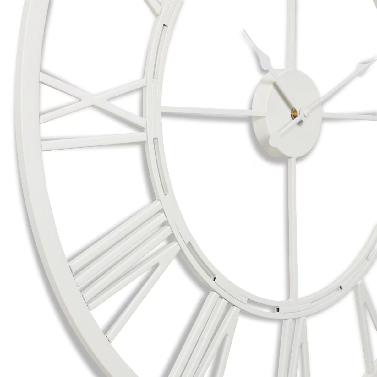 Kingston Wall Clock - 70 x 5 x 70cm - White