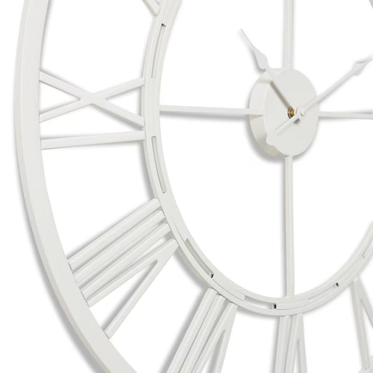 Kingston Wall Clock - 70 x 5 x 70cm - White