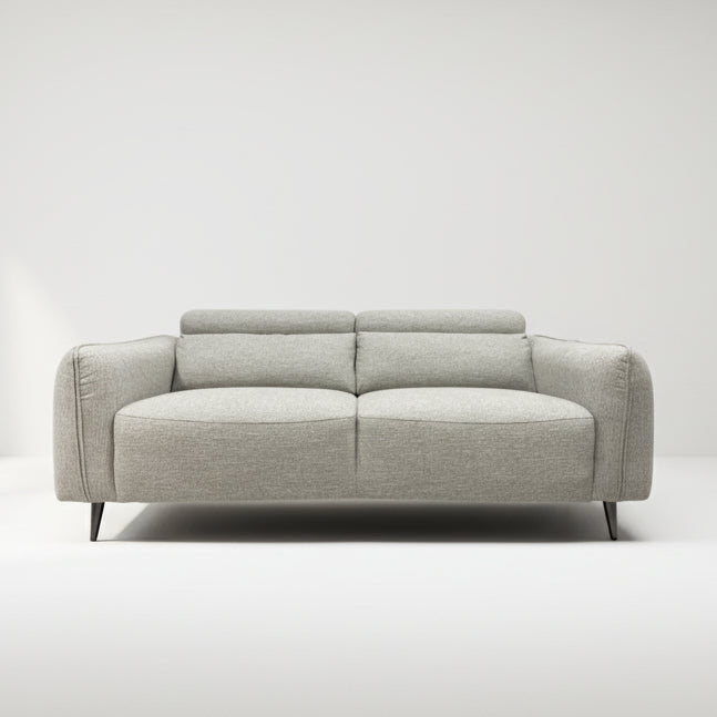 Louie SNR - 3 Seat Sofa with adjustable headrests - DUST OATMEAL