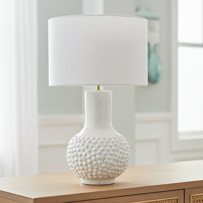 Coastal Waihi tall Table Lamp White 750h
