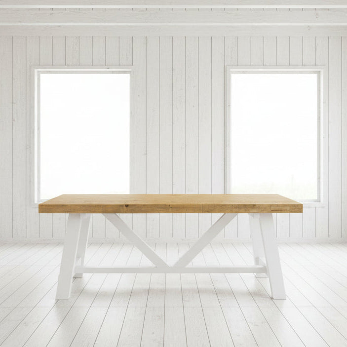 Beachhouse Recycled Timber Dining Table 2000mm
