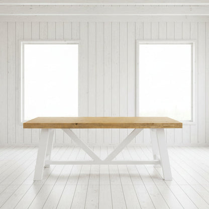 Beachhouse Recycled Timber Dining Table 2000mm