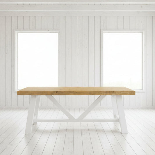 Beachhouse Recycled Timber Dining Table 2000mm