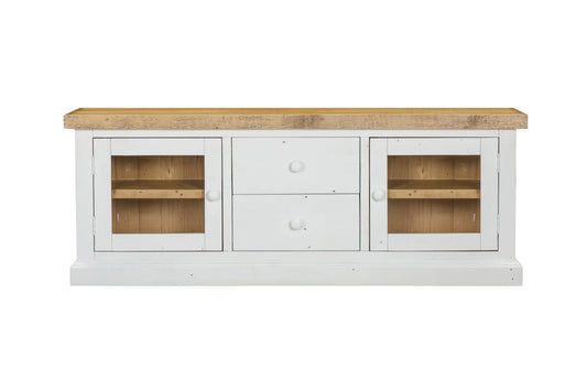 Beachhouse Recycled Timber Media Unit 1600