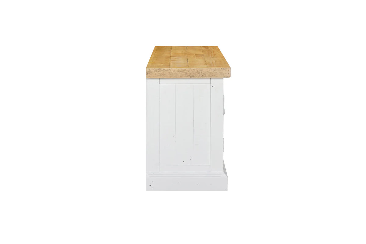 Beachhouse Recycled Timber Media Unit 1600