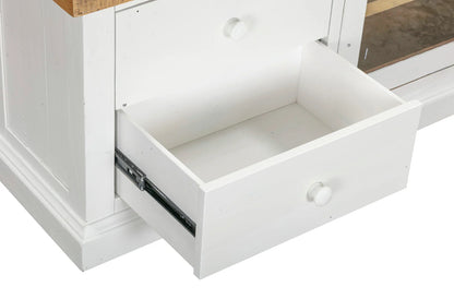 Beachhouse Recycled Timber Media Unit 2200