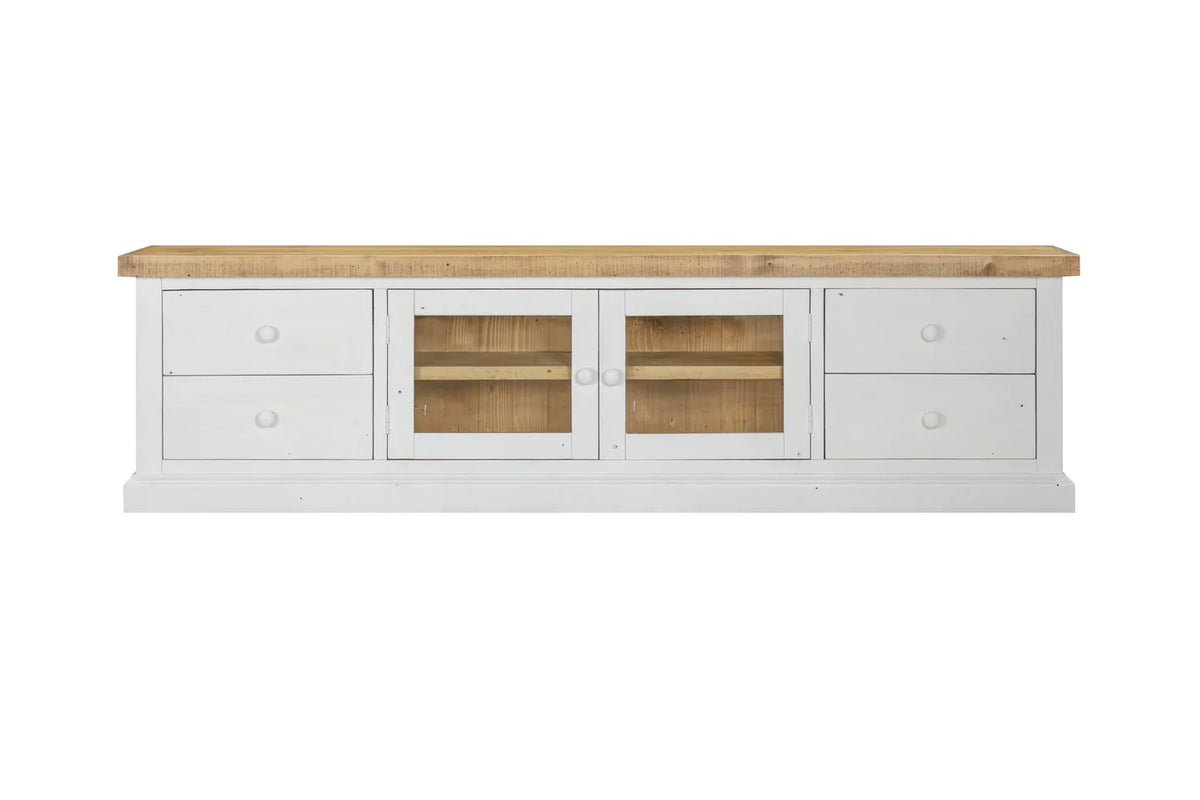 Beachhouse Recycled Timber Media Unit 2200