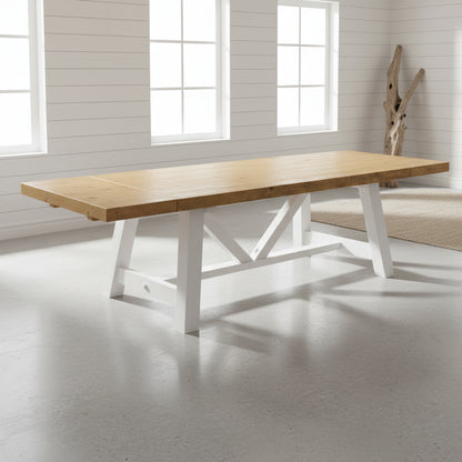 Beachhouse Recycled Timber Extension Table (2000mm - 2900mm)