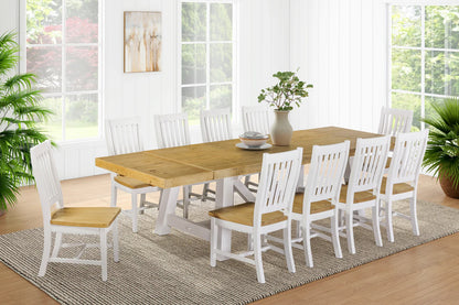Beachhouse Recycled Timber Extension Table (2000mm - 2900mm)